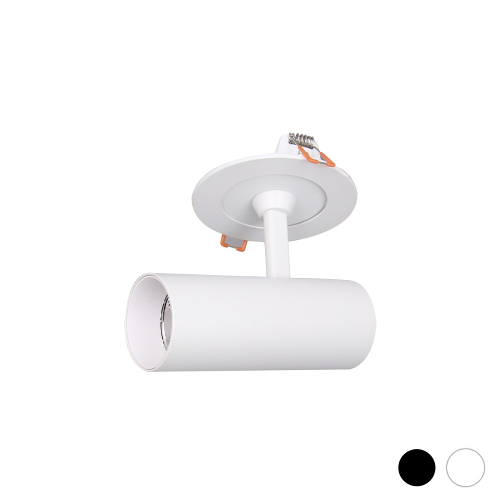 [CK-7776] LED 원형 스포트 COB 반매입 타공 75mm(3) 10W 플리커로우