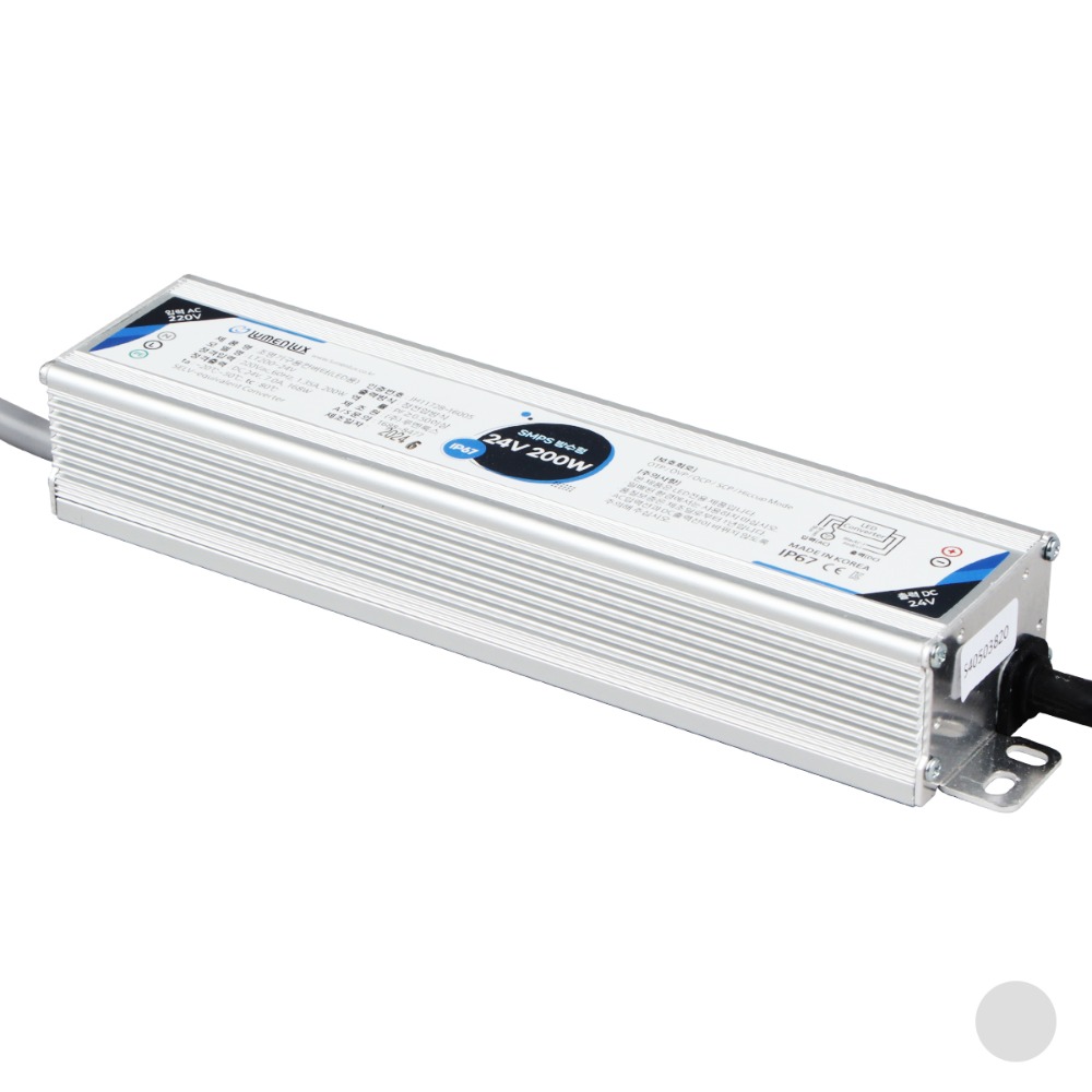 [LU-001/LU-003/LU-005/LU-006] 국내산 방수 SMPS 일반형 24V 안정기 60W / 100W / 200W / 300W
