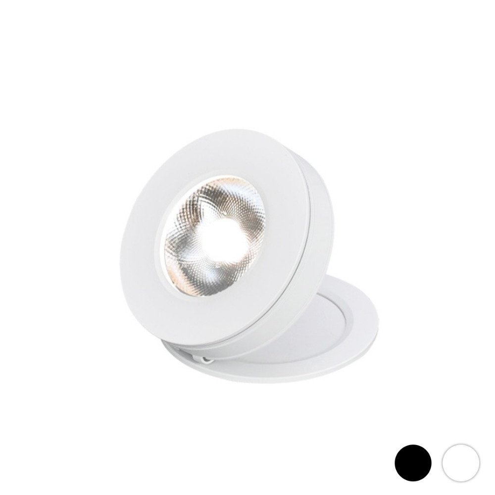 [CK-7783] LED 원형 컴팩트 반매입 타공 67mm(3) 8W 플리커로우