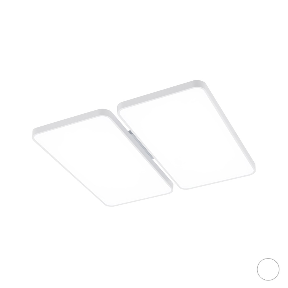 [BS-005] LED 슬림 시스템 거실 4등 100W 플리커로우
