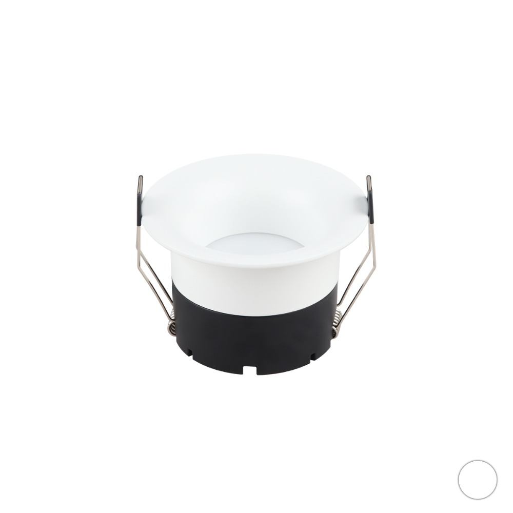 [CK-194] LED Ver-6 델링 확산 일체형 타공75mm(3) 15W 플리커로우