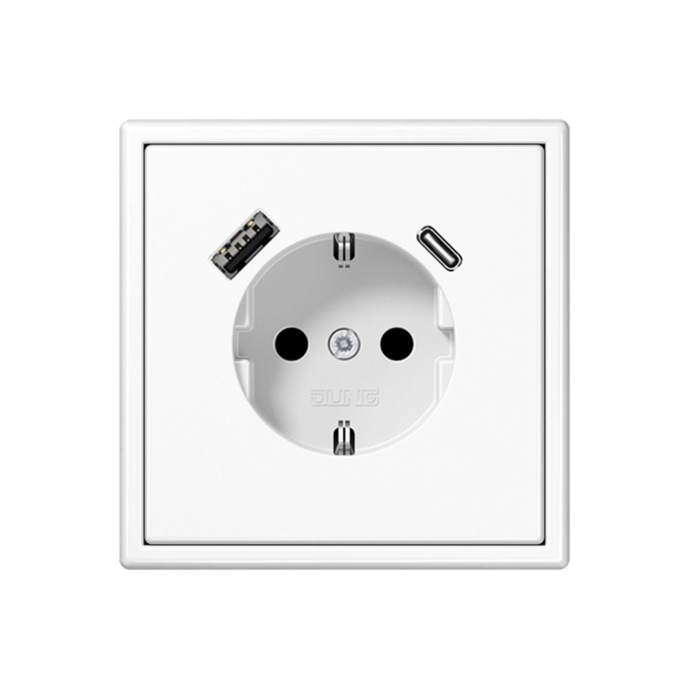 융 USB 결합형 220V 콘센트 (A/C포트) 플라스틱