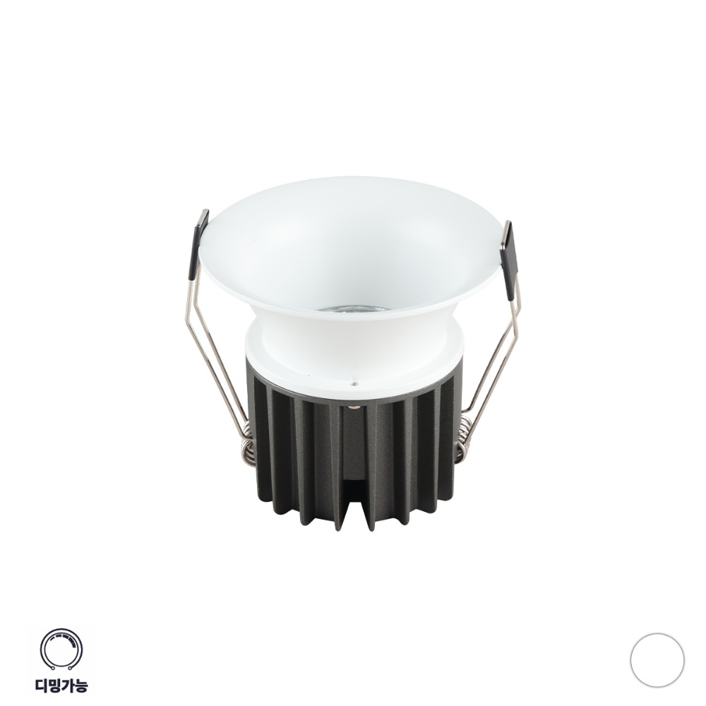 [CK-785] LED 디밍 델링 COB 일체형 타공75mm(3) 10W 플리커로우