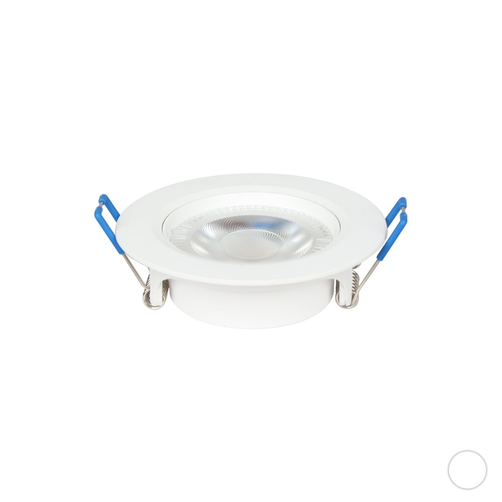 [YK-148] LED 트리플 일체형 타공70mm(3) 7W 플리커로우