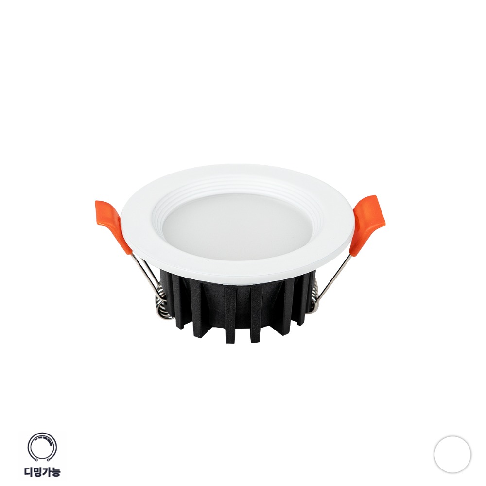 [CK-D060] LED 디밍 메가 셀링 다운라이트 타공 55mm(2) 5W 플리커로우