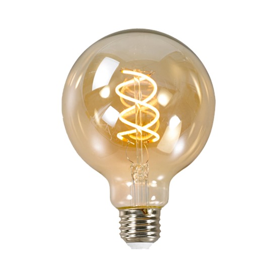 [SK-17] LED 에디슨 전구 스파이럴 G95 골든글라스 4W