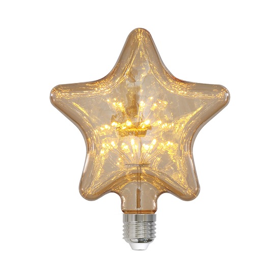 [CK-067] LED 에디슨 전구 눈꽃 별 2.5W