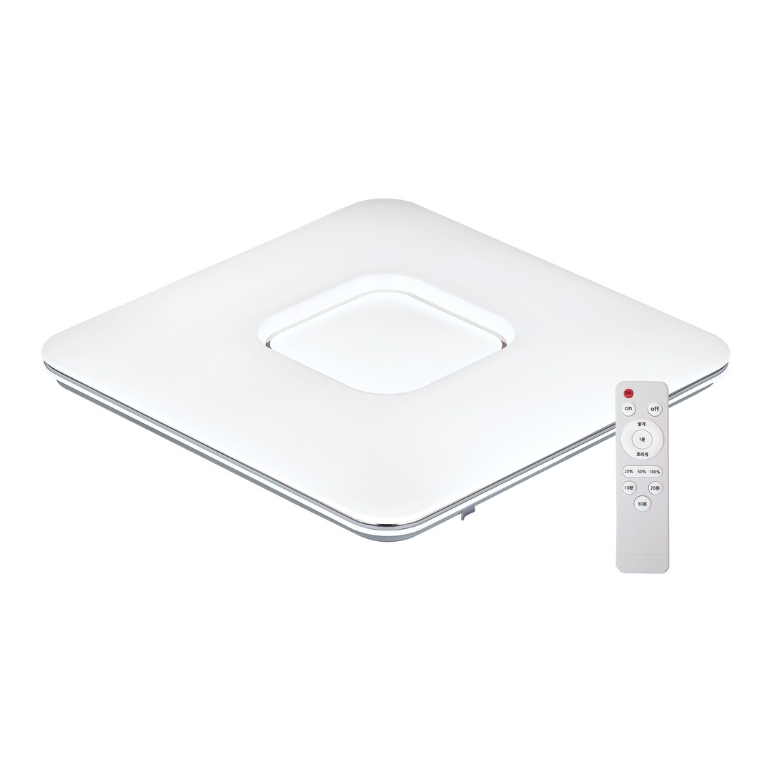 LED 포도 리모컨 방등 74W 6500K 국산 삼성LED칩 삼색디밍