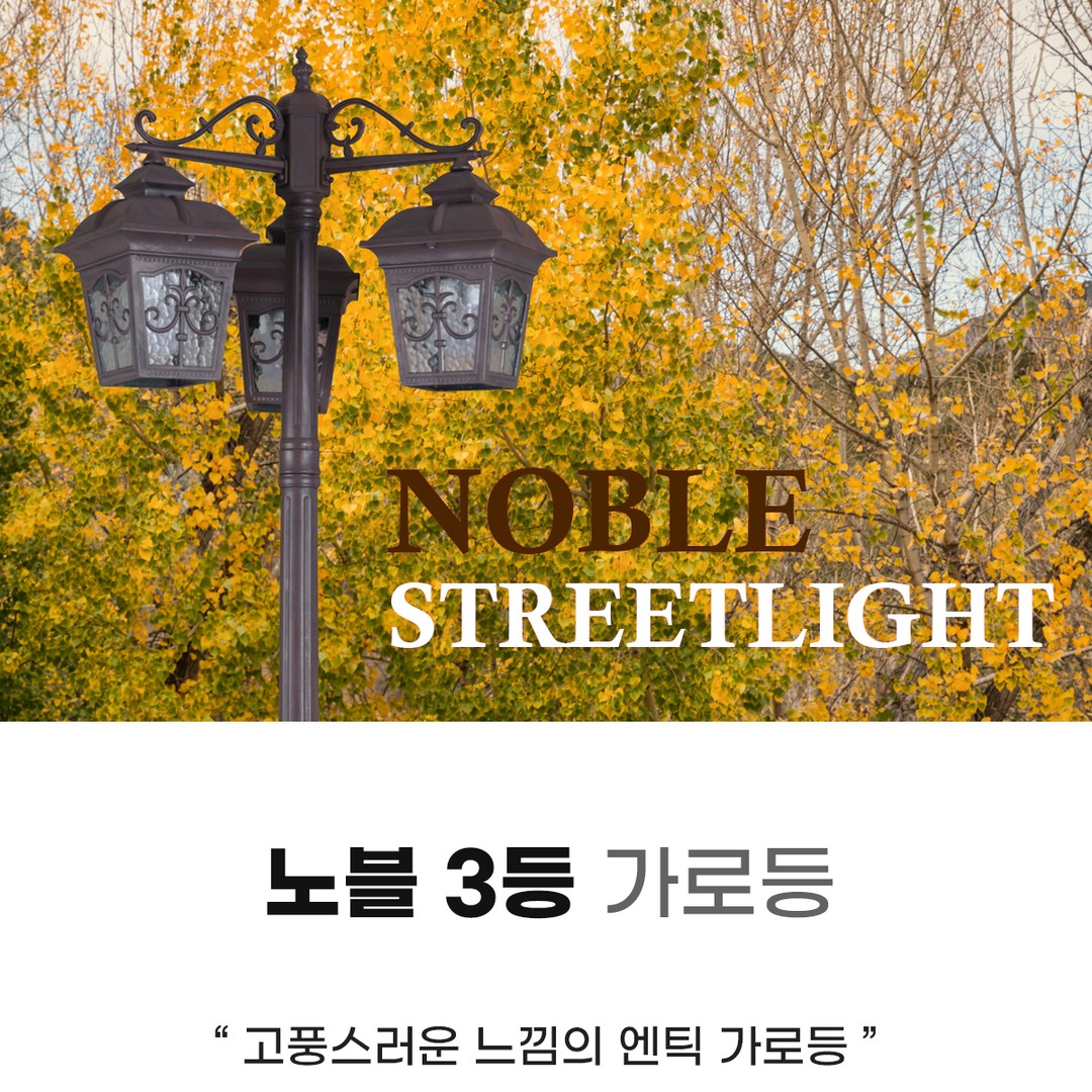 노블3등 가로등[2.5M]