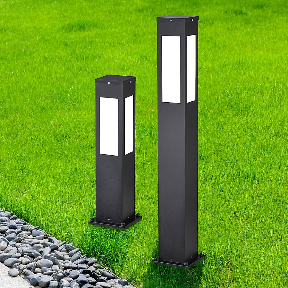 LED 사각 정원등 롱스 60cm , 100cm 전기정원등 가든 잔디등 야외 테라스조명 아름다운 정원조명