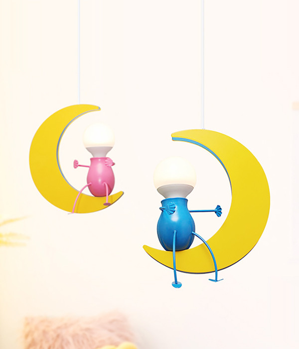초생달1등 펜던트 ( 핑크, 블루 )