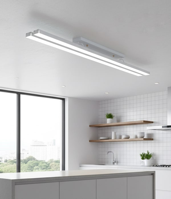 슬림라인 2등 직부 600 (25W)/ 슬림라인 2등 직부 1200 (50W)