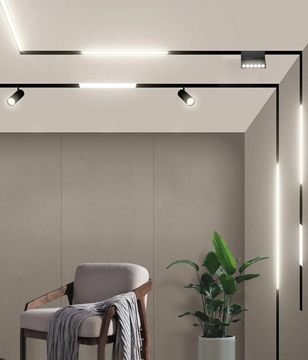 LED 마그네틱 레일 A타입 일반형 및 레일부속
