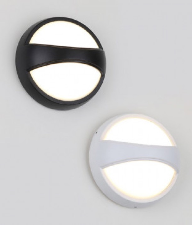 에글리 8W LED 외부벽등 벽전등 (화이트, 블랙)