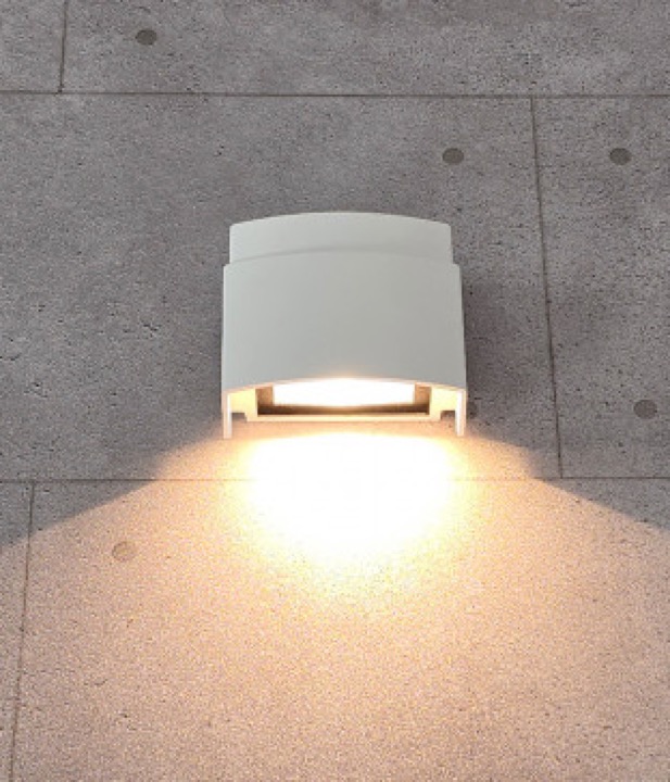 몽클 (사각) 야외 외부벽등 LED 12W