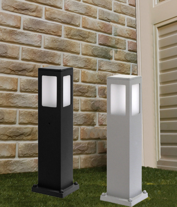 3602 사각 잔디등 중(中) 블랙 (60cm)