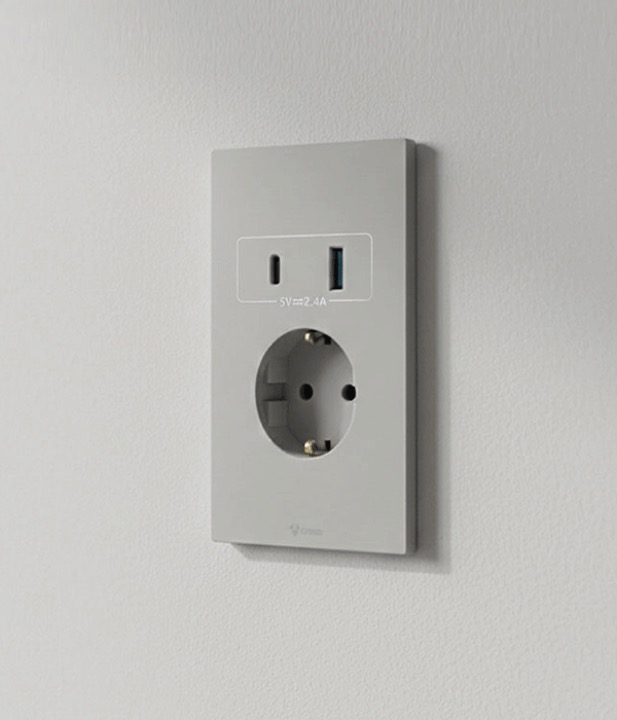 W 고네오 클래식 USB 콘센트