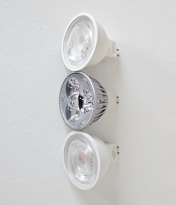 MR-16 LED 3구 12V 3W [녹색/적색/청색]
