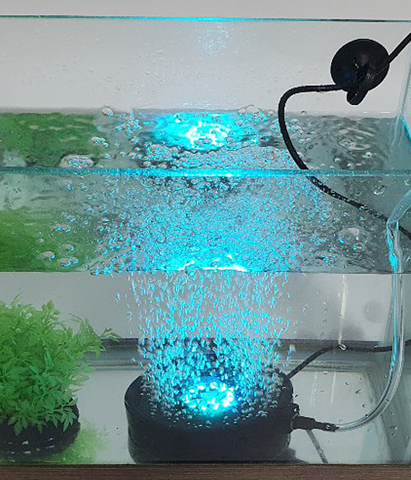 LED 수족관 원형 수중 기포등