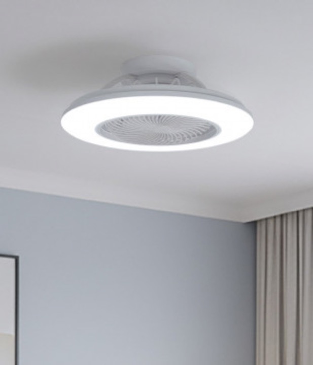 W하리 LED50W 선풍기방등 리모컨조명 실링펜