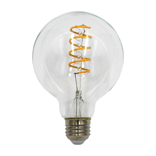 LED 에디슨 볼전구 G95 스파이럴 4W E26