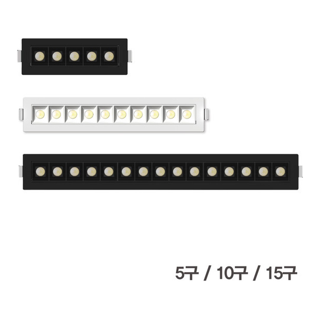 KS. 미니멀티 폴드매입등 LED